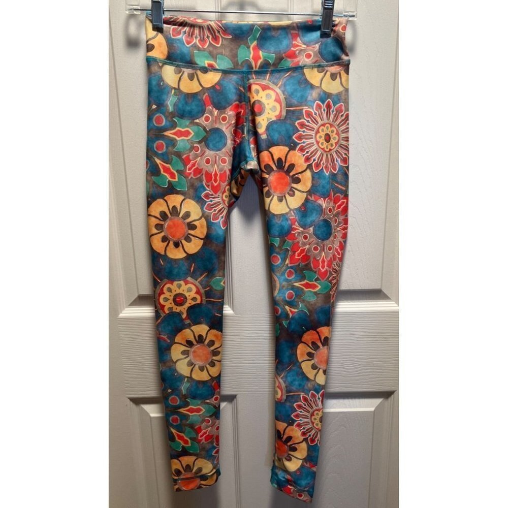 Niyama‎ | Colorful Floral Yoga Leggings Sz XS